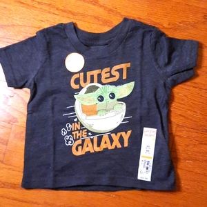 NWT Star Wars Baby Yoda t-shirt. Size 9 month.